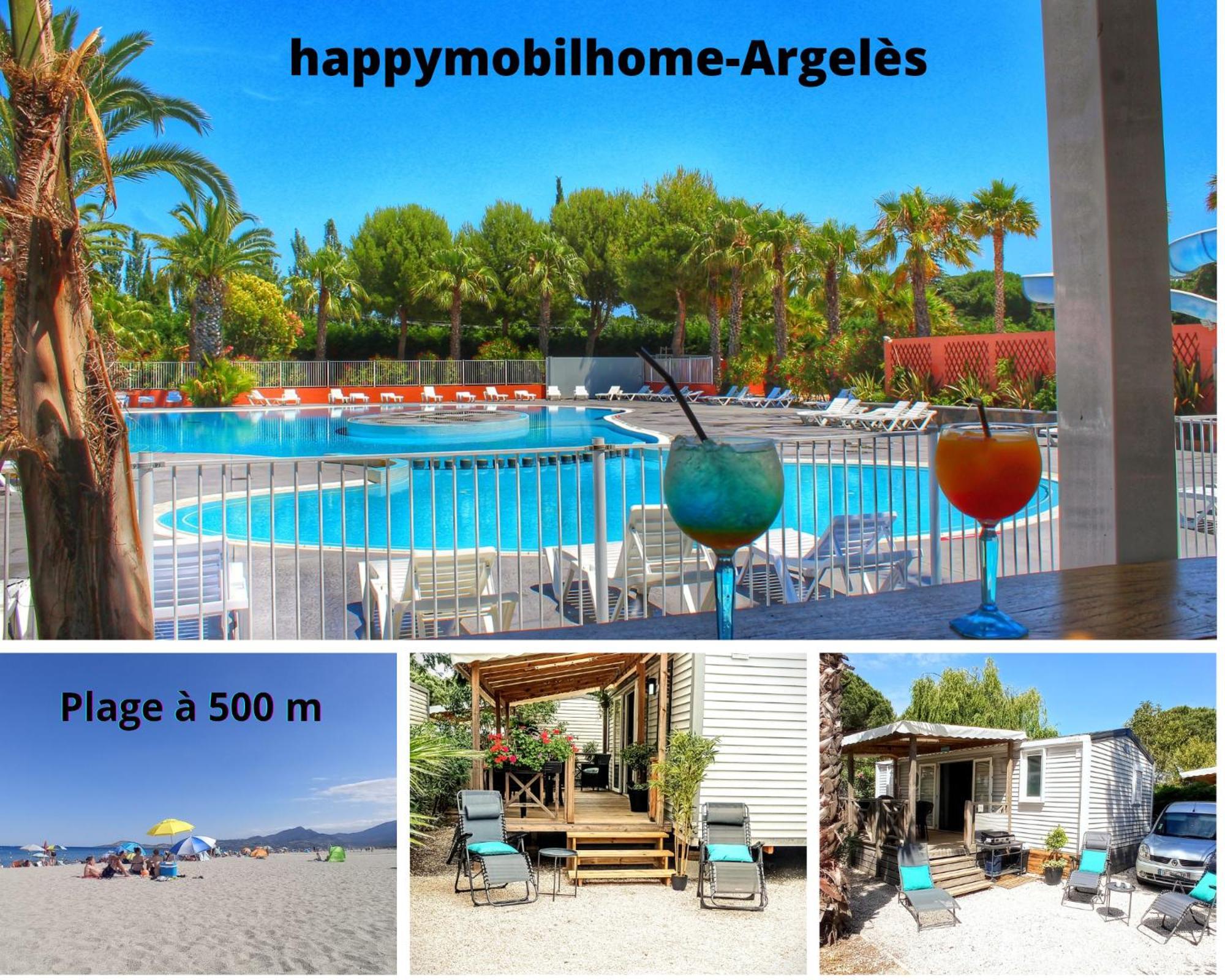 Happymobilhome Argeles-Sur-Mer -Plage A 500M- Camping 4 Etoiles Del Mar Exterior photo
